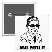 Deal With It Retro buttons