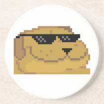 Deal With it Smugdog coasters