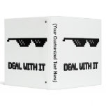 Deal With It Sunglasses binders