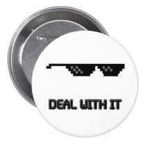 Deal With It Sunglasses buttons