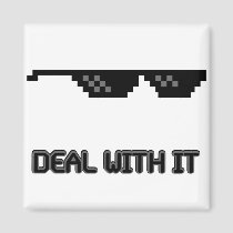 Deal With It Sunglasses magnets