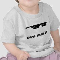 Deal With It Sunglasses t-shirts