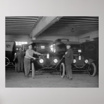 Dealership Garage, 1923 Posters