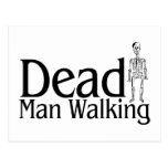 Dean Man Walking Postcard