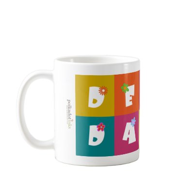 Dear Daddy Mug by polkadotinks