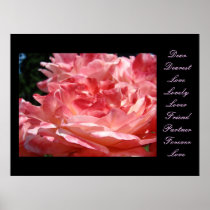 Dear Dearest Love Lover Friend Partner Forever art Posters