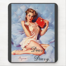 Dear Diary mousepad