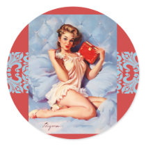 Dear Diary Pinup sticker