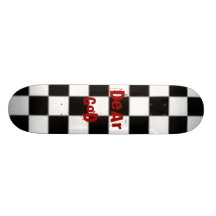 DeAr GoD Checkeredness Skateboard