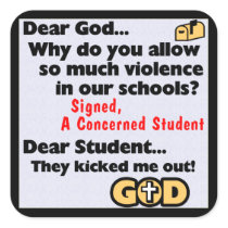 Dear God... Stickers