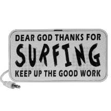 Dear God Thanks For Surfing Mp3 Speakers