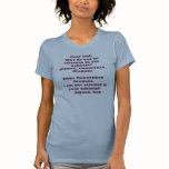 Dear God, Why do you let violence in our school... t-shirts