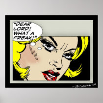 Dear Lord! What A Freak Poster