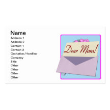 Dear Mom Business Cards