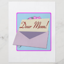 Dear Mom Flyer