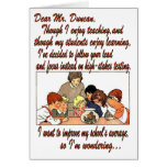 Dear Mr Duncan, can I just expel them? Cards