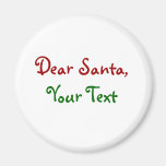 Dear Santa Custom Fridge Magnets