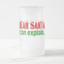 Dear Santa I Can Explain Coffee Mugs