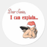Dear Santa Series Sticker