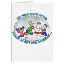 dear Snow God Card