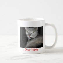 Dear Tabby Coffee Mugs