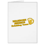 Dearborn Heights Drinking Team tee shirts Greeting Cards
