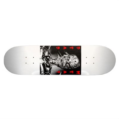 "DEAT MEAT" DECK!!! SKATEBOARD DECK by VoodooVision_Studios