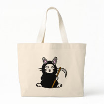 Death Bunny Tote Bag