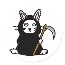 Death Bunny Sticker