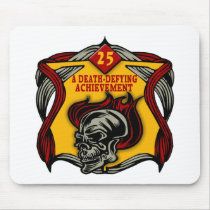 Death-Defying 25th Birthday Gifts Mousepad