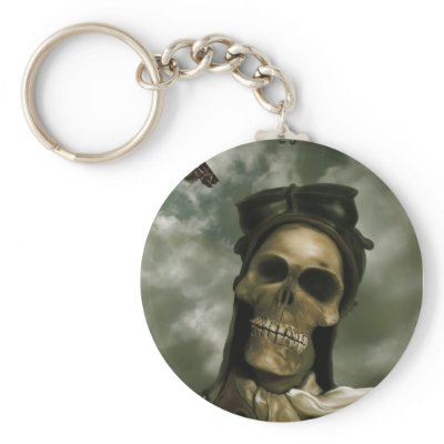 Death From the Skies Keychain by MDKgraphics