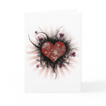 Death heart greeting cards