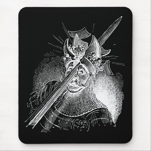Death of a Knight by Gustave Dore Mouse Mat