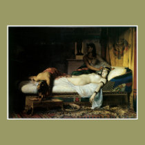 Death of Cleopatra, 1874 Jean-Andre Rixens posters