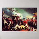 Death Of General Mercer at the Battle of Princeton Poster