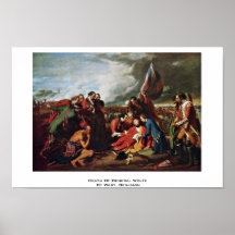 Death Of General Wolfe By West, Benjamin Print