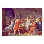 Death Of Socrates By David Jacques-Louis (Best Qua Greeting Card
