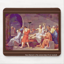Death Of Socrates By David Jacques-Louis (Best Qua Mouse Pads