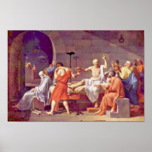 Death Of Socrates By David Jacques-Louis (Best Qua Posters