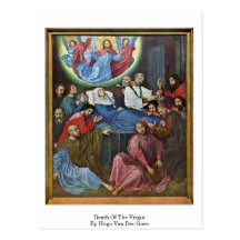 Death Of The Virgin By Hugo Van Der Goes Post Cards