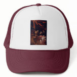Death Of The Virgin By Michelangelo Merisi Da Cara Trucker Hat