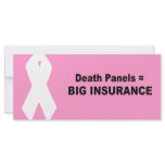 Death Panels are Big Insurance Custom Rack Cards