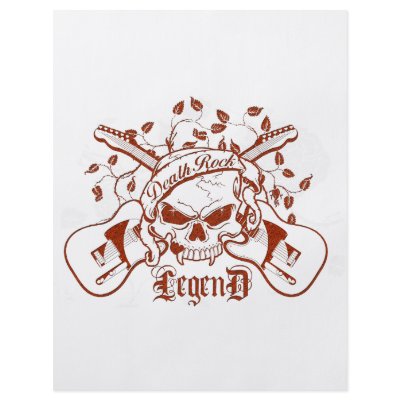 Death Rock Legend Custom Flyer by FourSeasonsShop