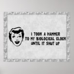 Death To Biological Clocks Posters
