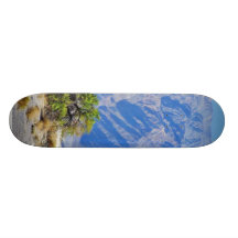 Death Valley Deserts Mountains Custom Skateboard