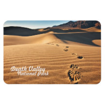Death Valley National Park Sand Dunes Vinyl Magnets