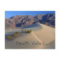 Death Valley Sand Dunes Postcard