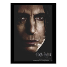 Deathly Hallows - Snape Postcard