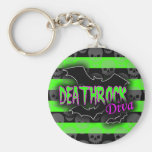 Deathrock Diva Key Chain