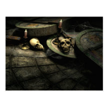Deaths Domain Gothic Art Postcard